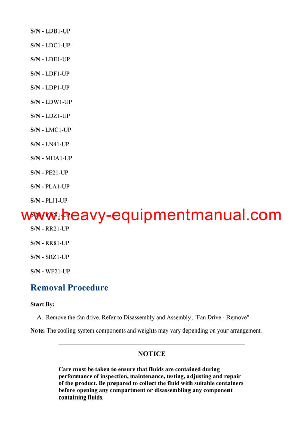 DOWNLOAD CATERPILLAR 3508 INDUSTRIAL ENGINE SERVICE REPAIR MANUAL LDW
