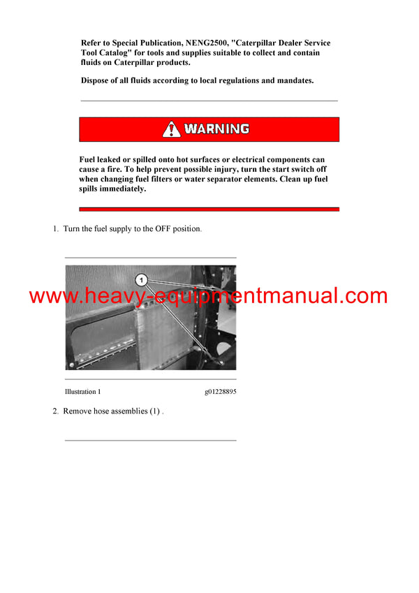 DOWNLOAD CATERPILLAR 3508 INDUSTRIAL ENGINE SERVICE REPAIR MANUAL LDW