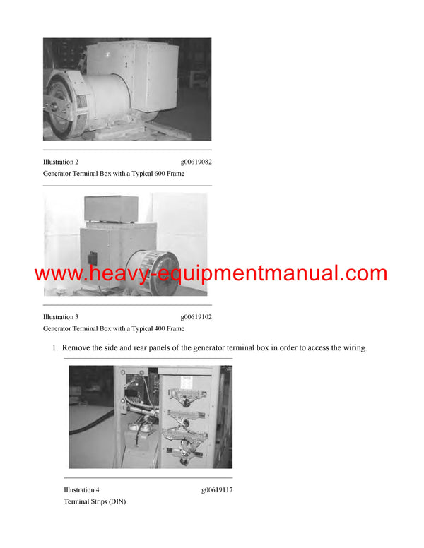 DOWNLOAD CATERPILLAR 3512B GENERATOR SET SERVICE REPAIR MANUAL 6GW