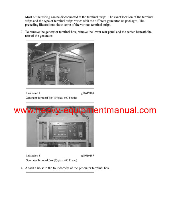 DOWNLOAD CATERPILLAR 3512B GENERATOR SET SERVICE REPAIR MANUAL 6GW