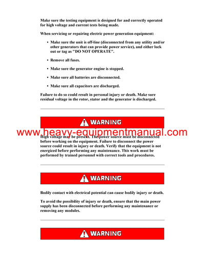 DOWNLOAD CATERPILLAR 3512B GENERATOR SET SERVICE REPAIR MANUAL 9G5