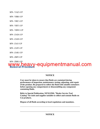 DOWNLOAD CATERPILLAR 3512B GENERATOR SET SERVICE REPAIR MANUAL JM3