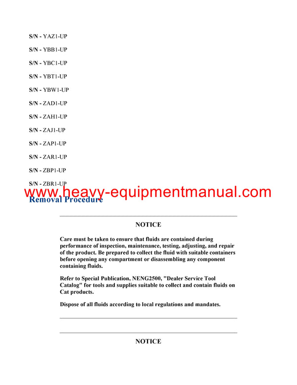 DOWNLOAD CATERPILLAR 3512B GENERATOR SET SERVICE REPAIR MANUAL JM3