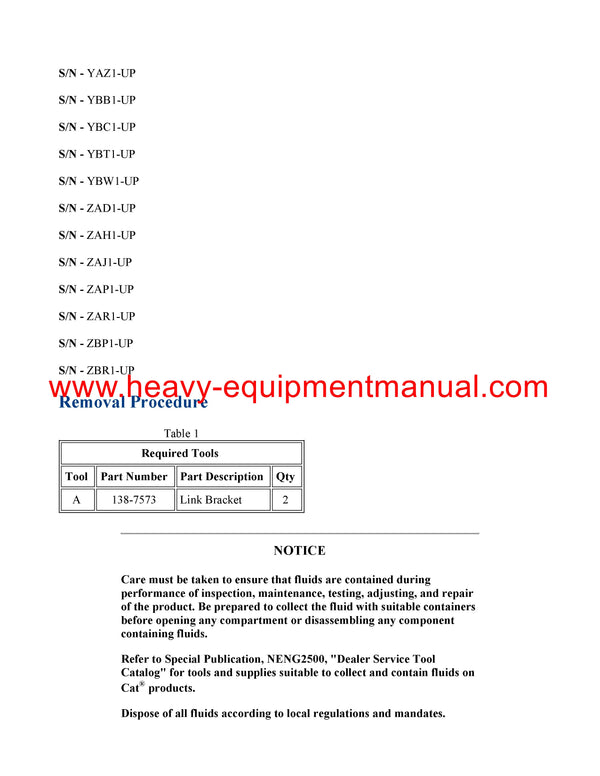 DOWNLOAD CATERPILLAR 3512B GENERATOR SET SERVICE REPAIR MANUAL JM4