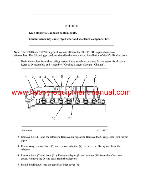 DOWNLOAD CATERPILLAR 3512B GENERATOR SET SERVICE REPAIR MANUAL JM4