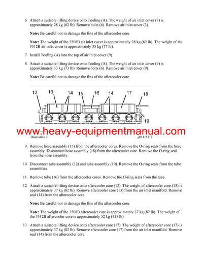 DOWNLOAD CATERPILLAR 3512B GENERATOR SET SERVICE REPAIR MANUAL JM4