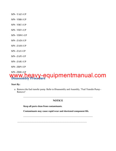 DOWNLOAD CATERPILLAR 3512B GENERATOR SET SERVICE REPAIR MANUAL YBB
