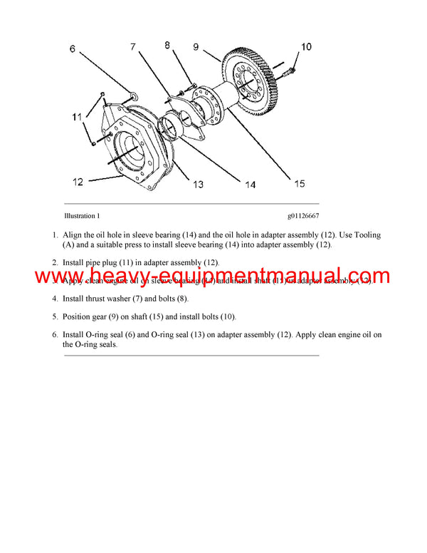 DOWNLOAD CATERPILLAR 3512B GENERATOR SET SERVICE REPAIR MANUAL YBC