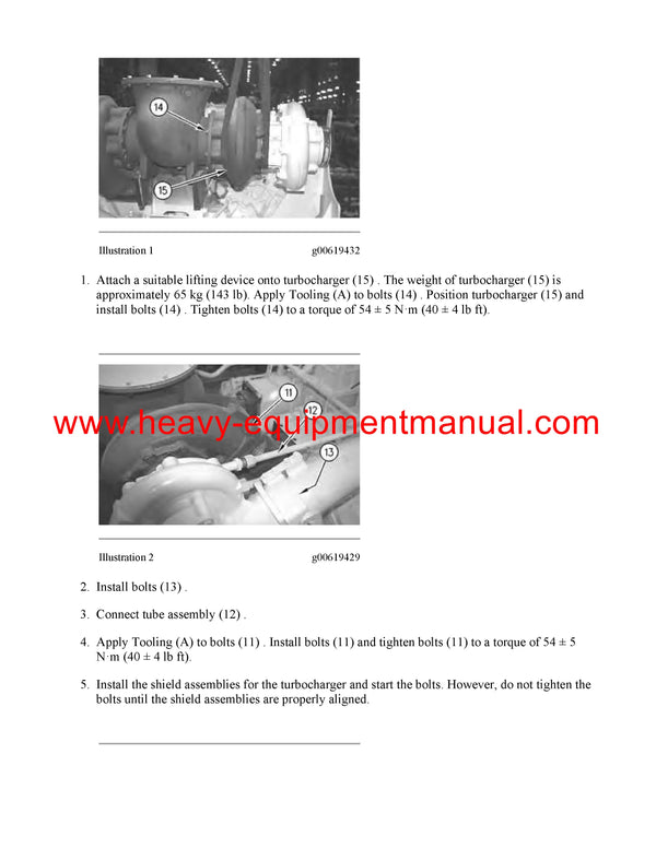 DOWNLOAD CATERPILLAR 3512B MARINE AUXILIARY SERVICE REPAIR MANUAL ED2