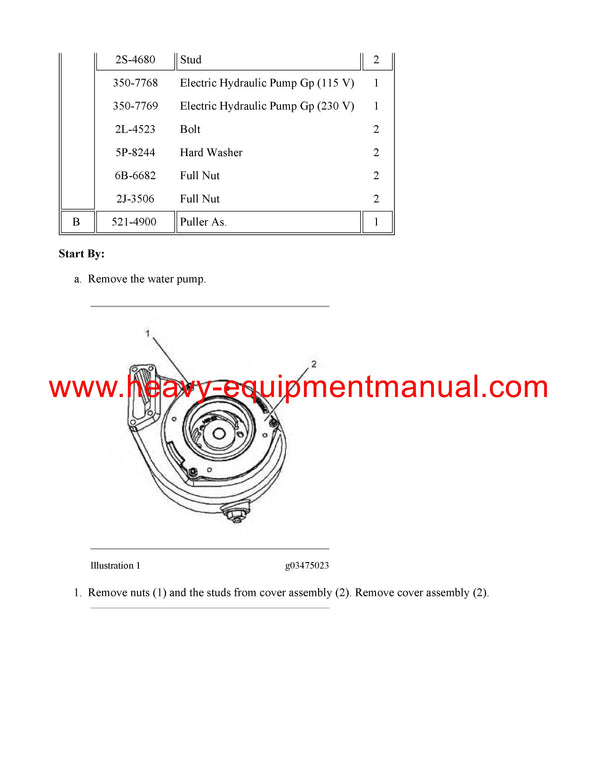 DOWNLOAD CATERPILLAR 3512B MARINE ENGINE SERVICE REPAIR MANUAL BRN
