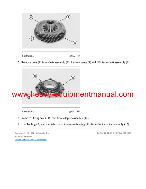 DOWNLOAD CATERPILLAR 3512B MARINE ENGINE SERVICE REPAIR MANUAL S2N