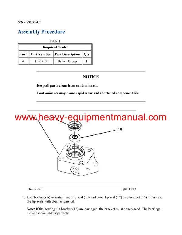 DOWNLOAD CATERPILLAR 3512C GENERATOR SET SERVICE REPAIR MANUAL LDJ