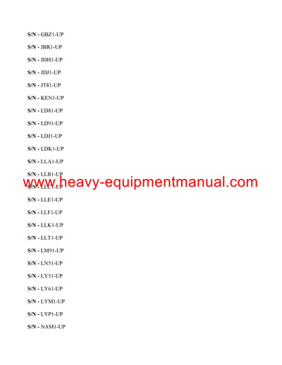 DOWNLOAD CATERPILLAR 3512C GENERATOR SET SERVICE REPAIR MANUAL LDJ