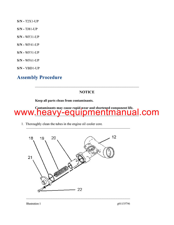 DOWNLOAD CATERPILLAR 3512C GENERATOR SET SERVICE REPAIR MANUAL RMS
