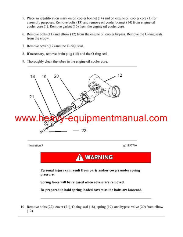 DOWNLOAD CATERPILLAR 3512C MARINE ENGINE SERVICE REPAIR MANUAL PXC