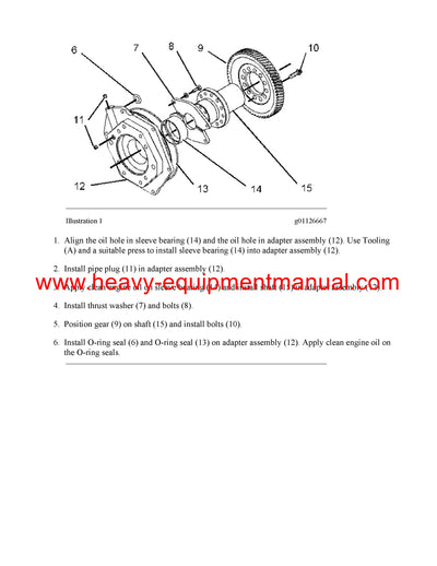 DOWNLOAD CATERPILLAR 3512C MARINE ENGINE SERVICE REPAIR MANUAL PXE
