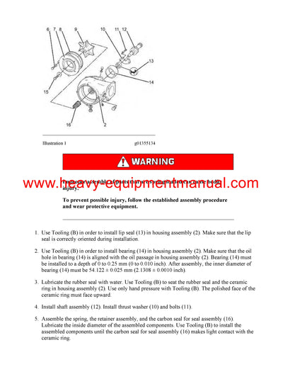DOWNLOAD CATERPILLAR 3512C MARINE ENGINE SERVICE REPAIR MANUAL T3R