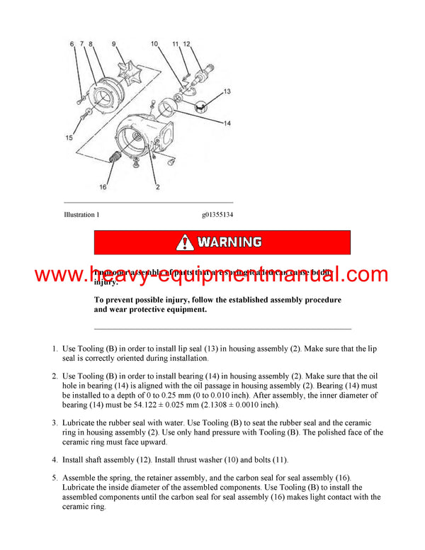 DOWNLOAD CATERPILLAR 3512C MARINE ENGINE SERVICE REPAIR MANUAL T3R