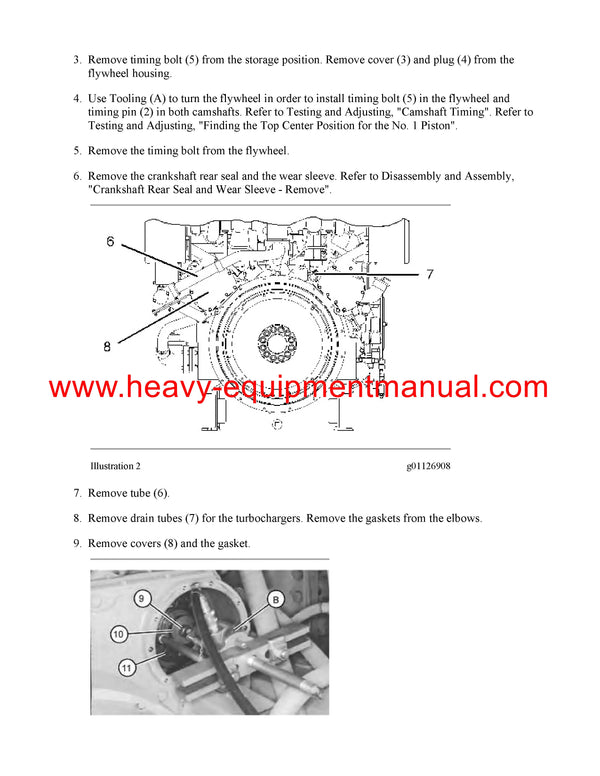 DOWNLOAD CATERPILLAR 3512C MARINE ENGINE SERVICE REPAIR MANUAL TT4