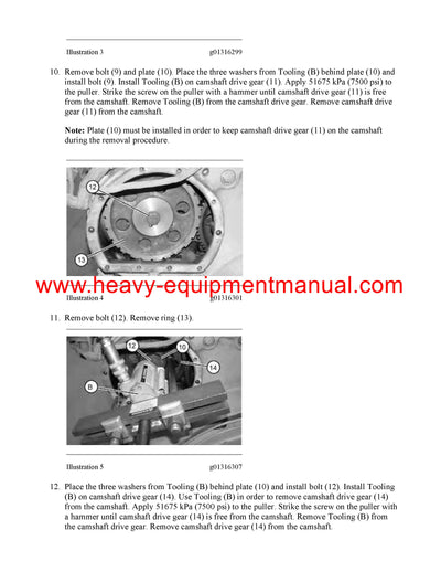 DOWNLOAD CATERPILLAR 3512C MARINE ENGINE SERVICE REPAIR MANUAL TT4