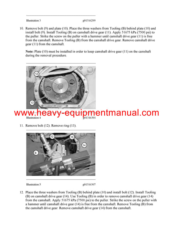 DOWNLOAD CATERPILLAR 3512C MARINE ENGINE SERVICE REPAIR MANUAL TT4