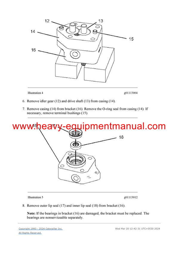 DOWNLOAD CATERPILLAR 3512E INDUSTRIAL ENGINE SERVICE REPAIR MANUAL MR4