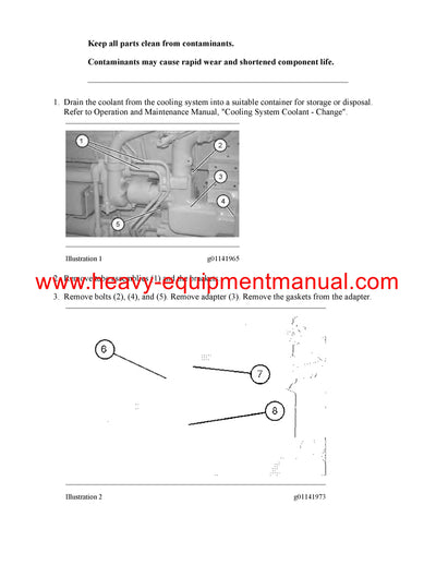DOWNLOAD CATERPILLAR 3512E MARINE ENGINE SERVICE REPAIR MANUAL MD3
