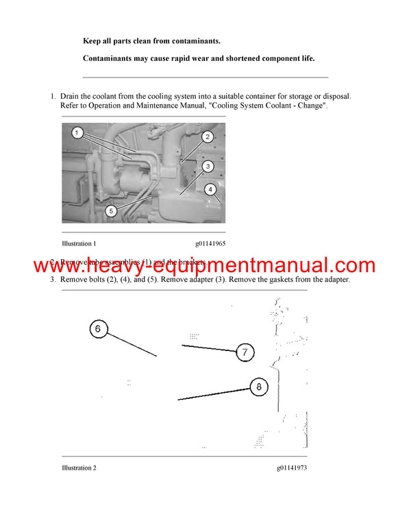 DOWNLOAD CATERPILLAR 3512E MARINE ENGINE SERVICE REPAIR MANUAL MD3