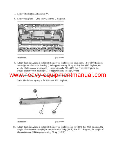 DOWNLOAD CATERPILLAR 3512 GENERATOR SET SERVICE REPAIR MANUAL JM2