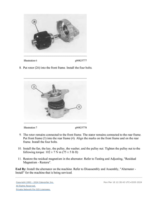 DOWNLOAD CATERPILLAR 3512 GEN SET ENGINE SERVICE REPAIR MANUAL 24Z