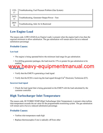 DOWNLOAD CATERPILLAR 3516B GENERATOR SET SERVICE REPAIR MANUAL F4H