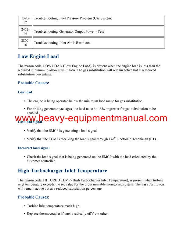 DOWNLOAD CATERPILLAR 3516B GENERATOR SET SERVICE REPAIR MANUAL F4H