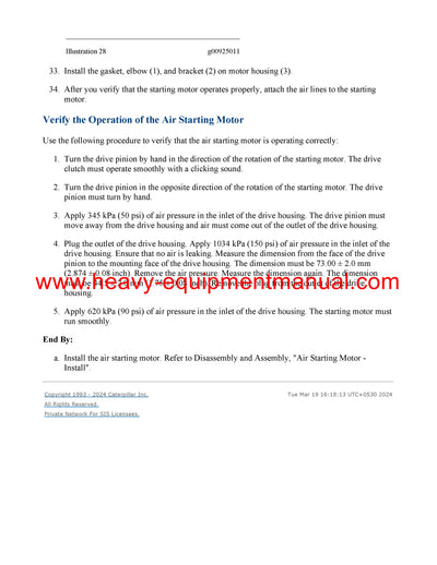 DOWNLOAD CATERPILLAR 3516B GENERATOR SET SERVICE REPAIR MANUAL YBT