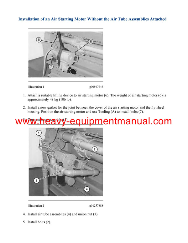 DOWNLOAD CATERPILLAR 3516B GENERATOR SET SERVICE REPAIR MANUAL ZAR