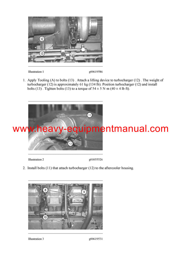 DOWNLOAD CATERPILLAR 3516B INDUSTRIAL ENGINE SERVICE REPAIR MANUAL 9WF