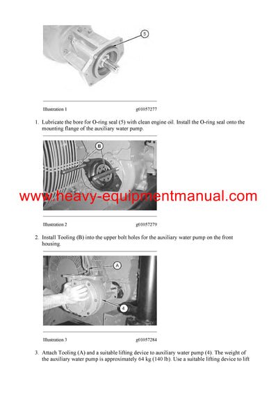 DOWNLOAD CATERPILLAR 3516B LOCOMOTIVE ENGINE SERVICE REPAIR MANUAL 6HZ