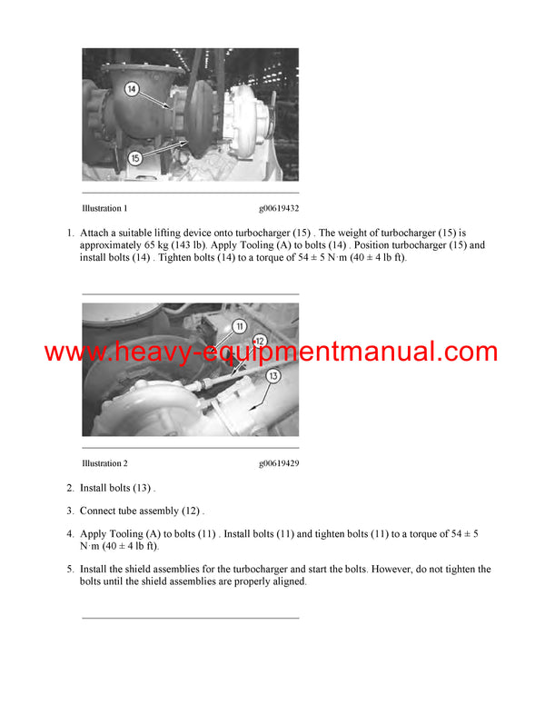 DOWNLOAD CATERPILLAR 3516B MARINE ENGINE SERVICE REPAIR MANUAL B5G