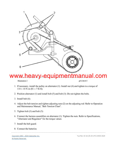 DOWNLOAD CATERPILLAR 3516C GENERATOR SET SERVICE REPAIR MANUAL HZS