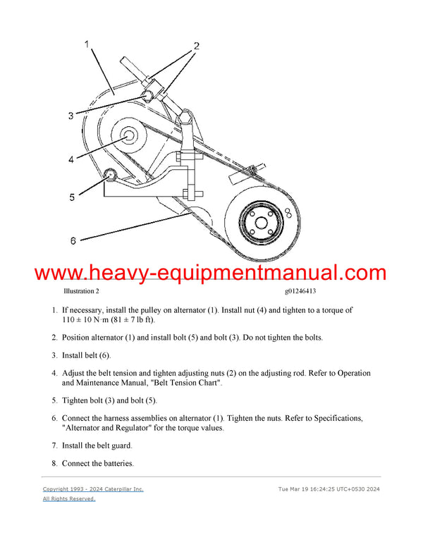 DOWNLOAD CATERPILLAR 3516C GENERATOR SET SERVICE REPAIR MANUAL HZS