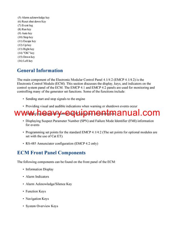 DOWNLOAD CATERPILLAR 3516C GENERATOR SET SERVICE REPAIR MANUAL SBK