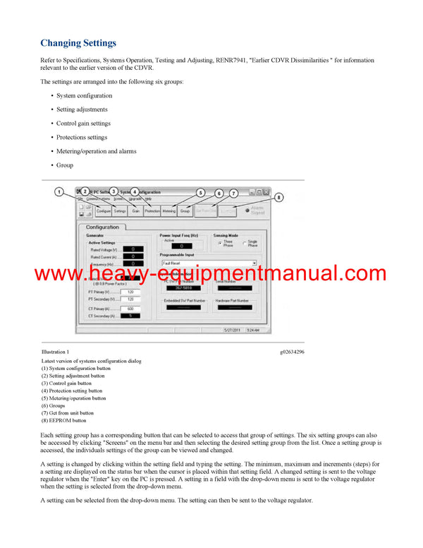 DOWNLOAD CATERPILLAR 3516C GENERATOR SET SERVICE REPAIR MANUAL SFK