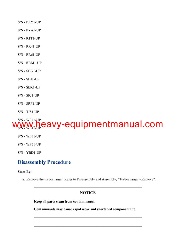 DOWNLOAD CATERPILLAR 3516C INDUSTRIAL ENGINE SERVICE REPAIR MANUAL PYA