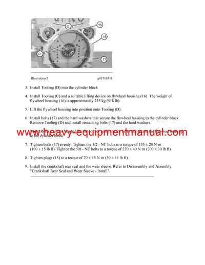 DOWNLOAD CATERPILLAR 3516C MARINE ENGINE SERVICE REPAIR MANUAL BG3