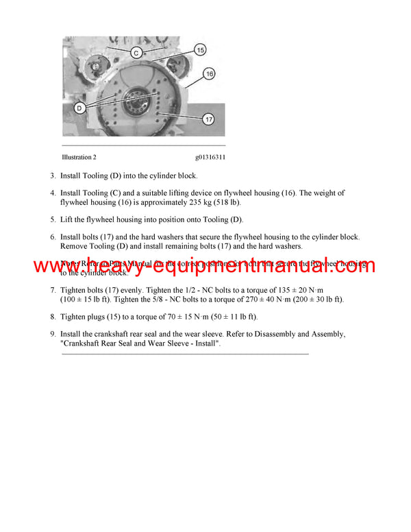 DOWNLOAD CATERPILLAR 3516C MARINE ENGINE SERVICE REPAIR MANUAL BG3