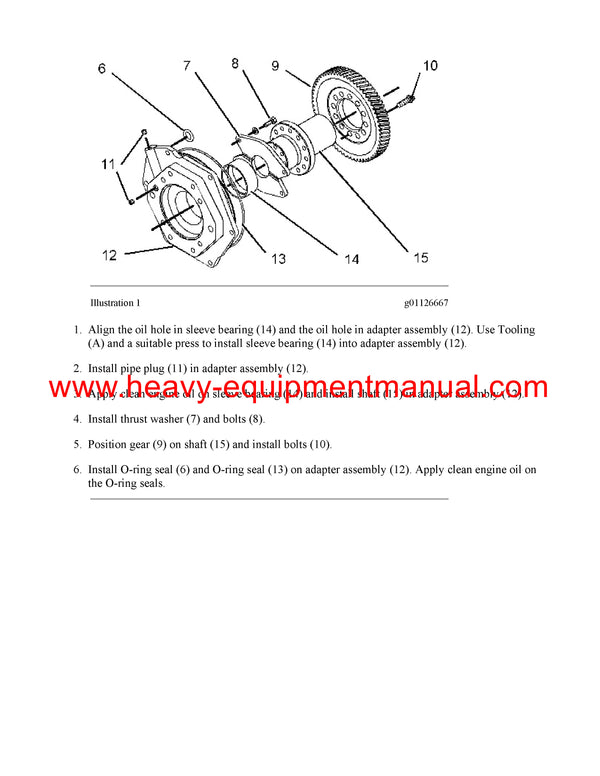 DOWNLOAD CATERPILLAR 3516C MARINE ENGINE SERVICE REPAIR MANUAL DPD