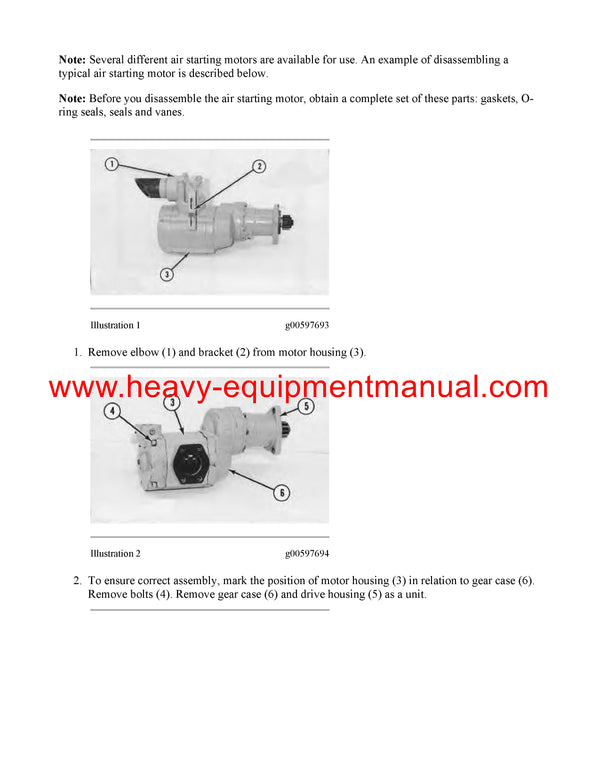 DOWNLOAD CATERPILLAR 3516C MARINE ENGINE SERVICE REPAIR MANUAL PAG