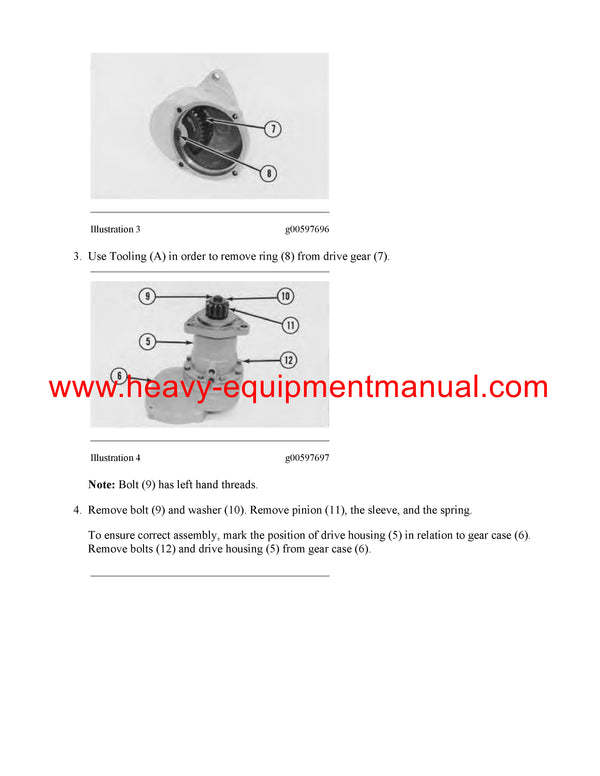 DOWNLOAD CATERPILLAR 3516C MARINE ENGINE SERVICE REPAIR MANUAL PAG