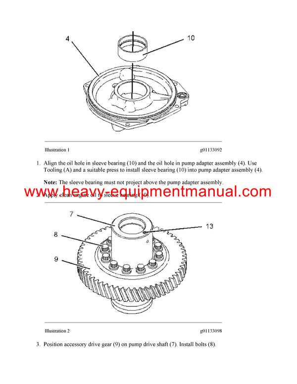 DOWNLOAD CATERPILLAR 3516C MARINE ENGINE SERVICE REPAIR MANUAL PXH