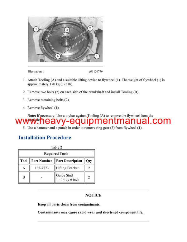 DOWNLOAD CATERPILLAR 3516C MARINE ENGINE SERVICE REPAIR MANUAL TKK