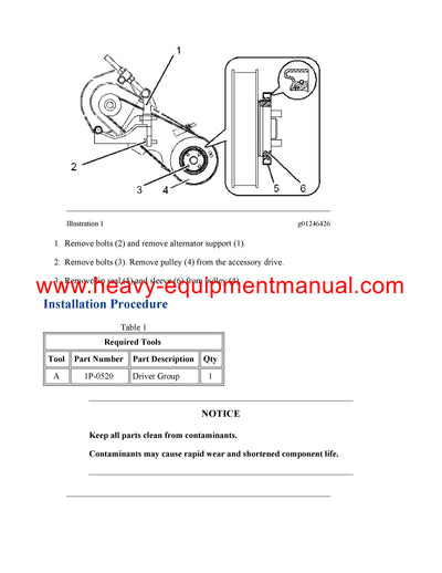 DOWNLOAD CATERPILLAR 3516C MARINE ENGINE SERVICE REPAIR MANUAL TKT